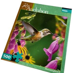 Audubon Buffalo Games Hummingbird II‎ 500 Piece Jigsaw Puzzle Complete! EUC